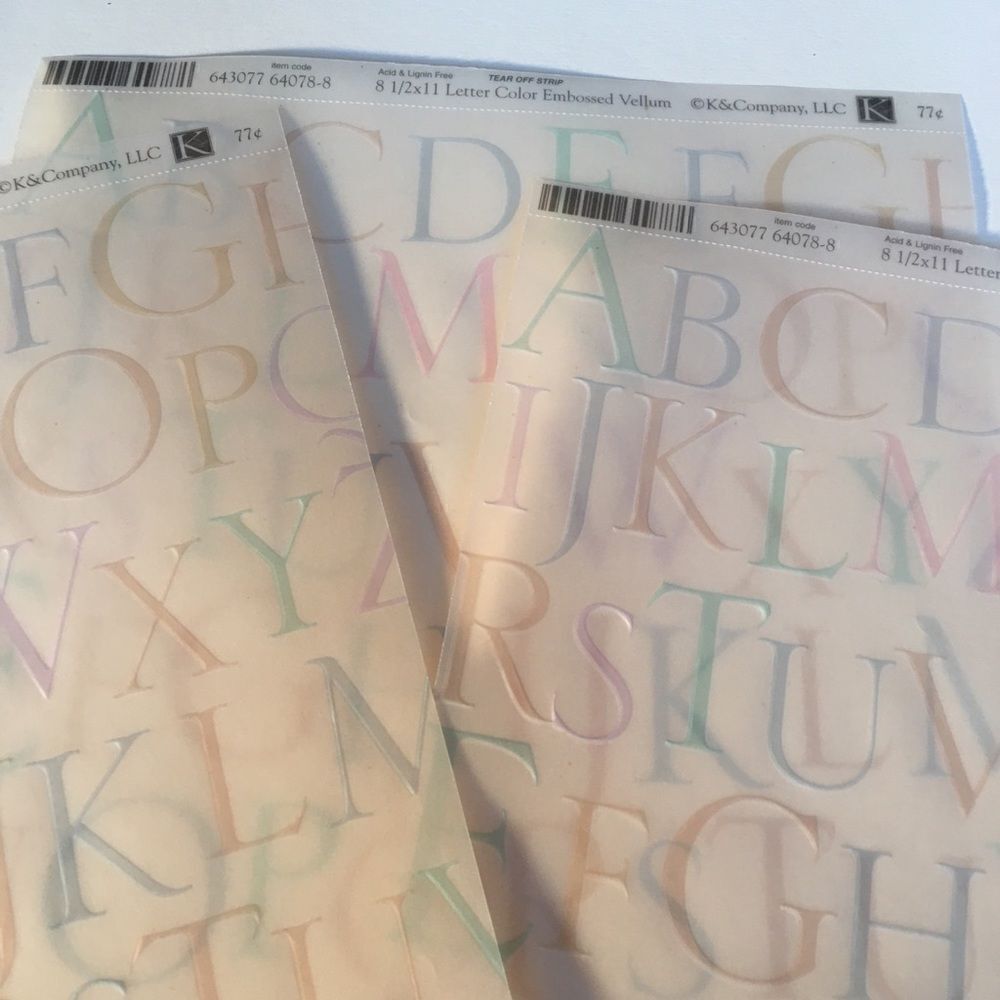 GORGEOUS HAND Selected Set of Scrapbook Paper! - Picture 9 of 12